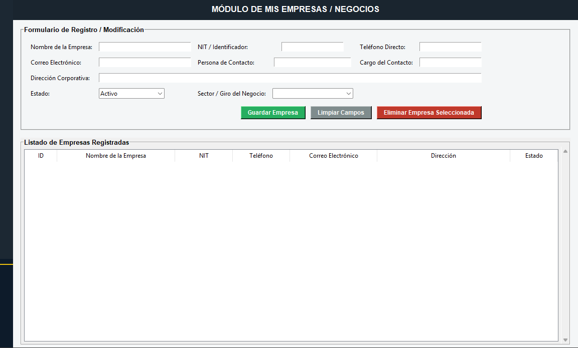 Software de gestión de créditos y cobros para micro y pequeñas empresas