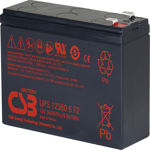 Smartbitt Batería 12 V / 7.5 Ah